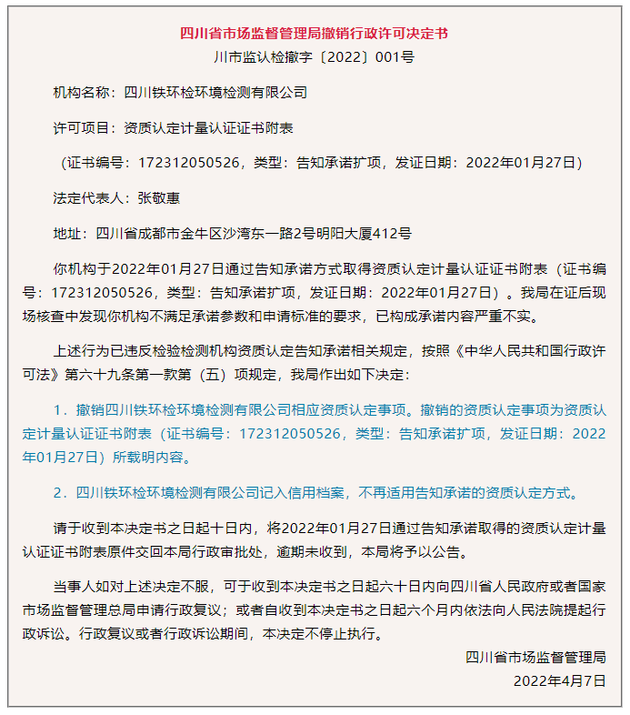 最高處罰百萬(wàn)！一大批計(jì)量、檢測(cè)機(jī)構(gòu)相關(guān)違法案件被查處曝光
